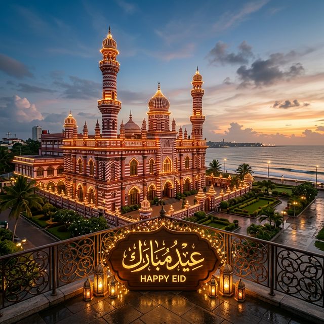 Eid Mubarak celebrations in Sri Lanka