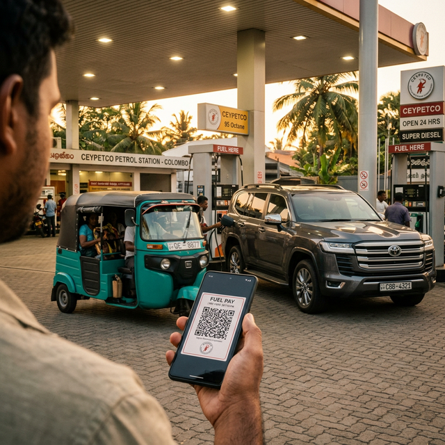 دليل رمز الاستجابة السريعة للوقود في سريلانكا: التنقل في ممر الوقود الوطني لعام 2026