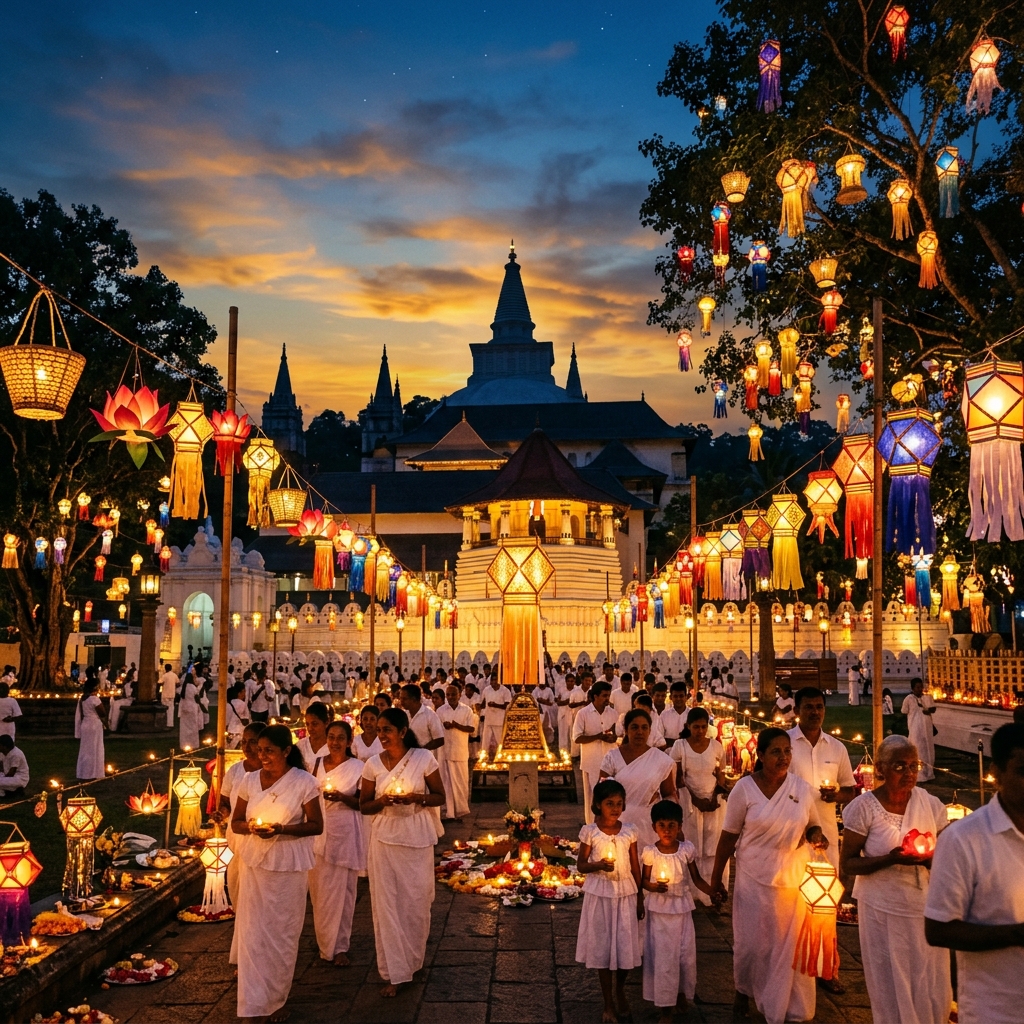 Sri Lanka tourism - Vesak Poya πͺ·